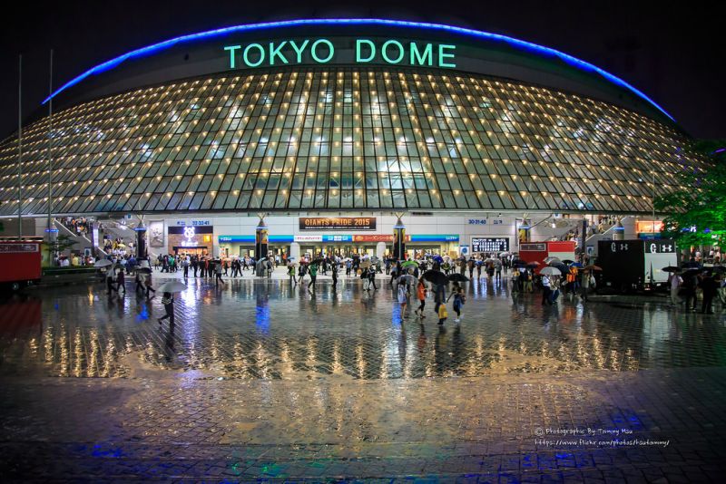 ảnh chụp tokyo dome